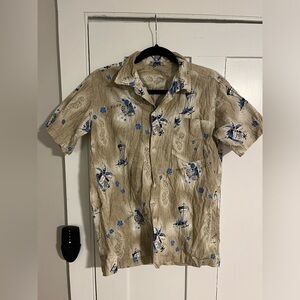 HoAloha Vintage Rare Hawaiian Button Down Shirt Size XS-S